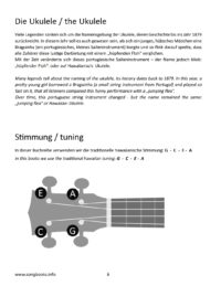 Play Ukulele – 41 Bearbeitungen deutscher Volkslieder (inkl. Sounds) – Bild 3