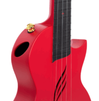CASCHA Carbon Fibre Red Konzertukulele – Bild 4