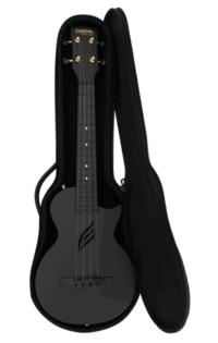 CASCHA Carbon Fibre Black Konzertukulele – Bild 6