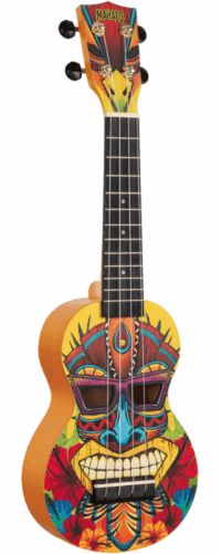 MAHALO Art Tiki Sopranukulele