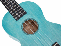 MAHALO Island Aqua blue Konzertukulele – Bild 2