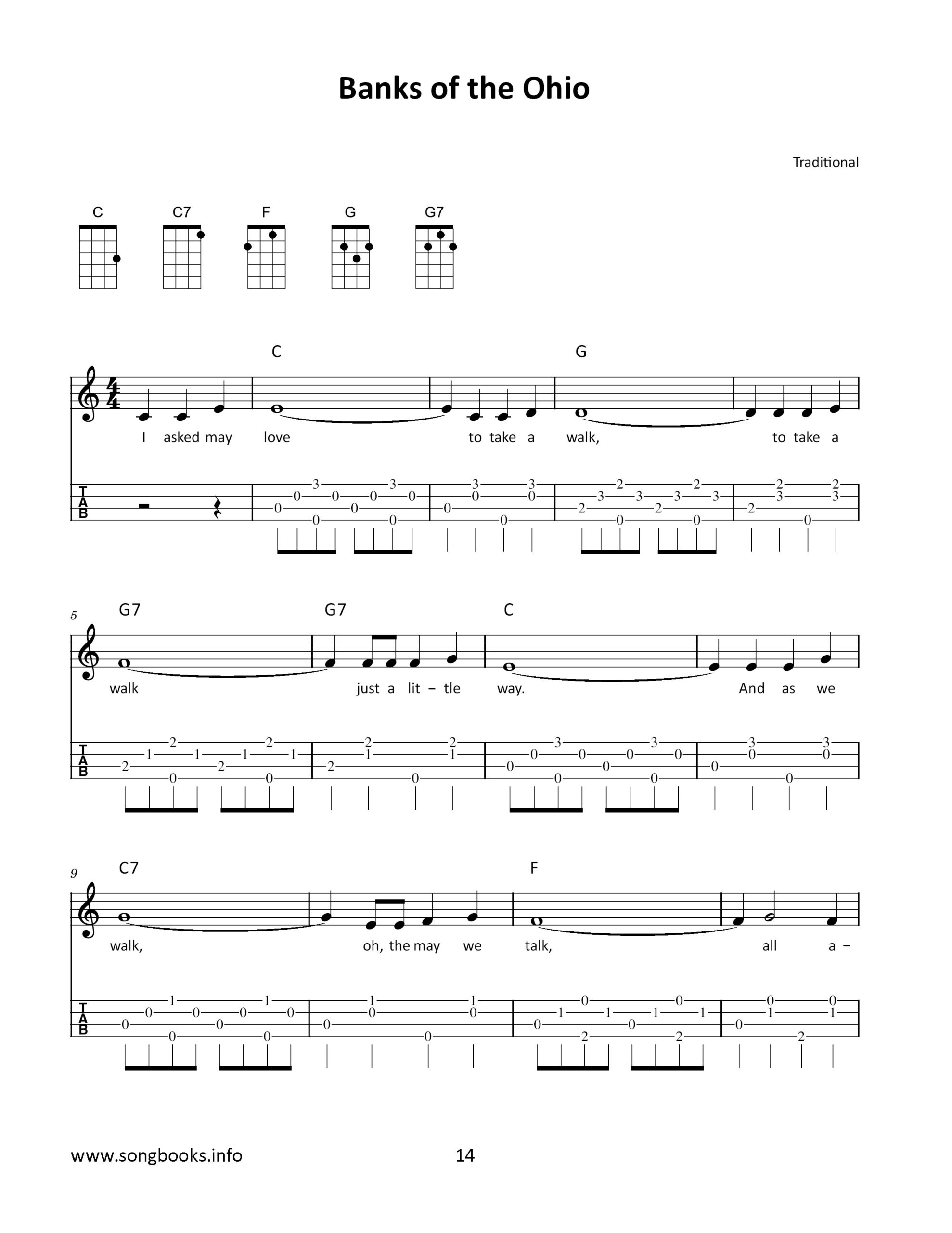 pick & sing - Ukulele - 35 traditional Songs - 1 – Bild 4